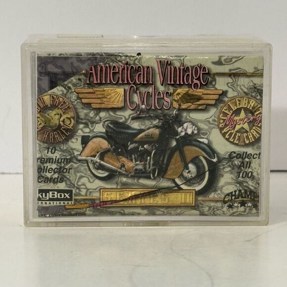 Vintage Champs American Vintage Cycles Series II Collector Cards 1993 - Picture 1 of 7